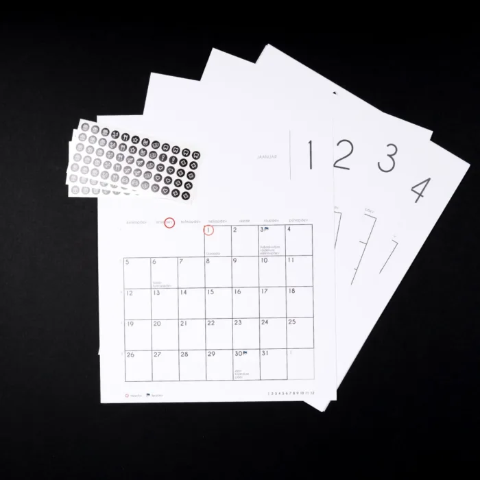 Kalender „Märgi ära“ 2026 / sisulehed - Image 2