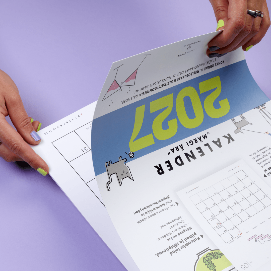 Kalender „Märgi ära“ 2027 illustratsioonidega / sisulehed - Image 5