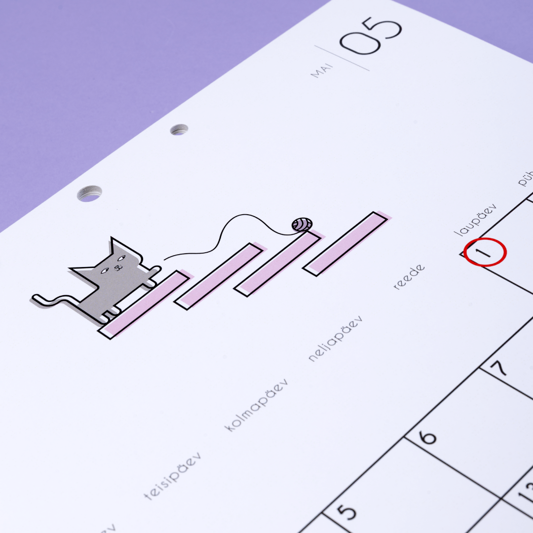 Kalender „Märgi ära“ 2027 illustratsioonidega / sisulehed - Image 4