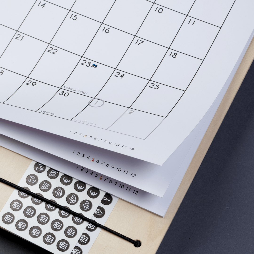 Kalender „Märgi ära“ 2027 / vineeralusel - Image 8