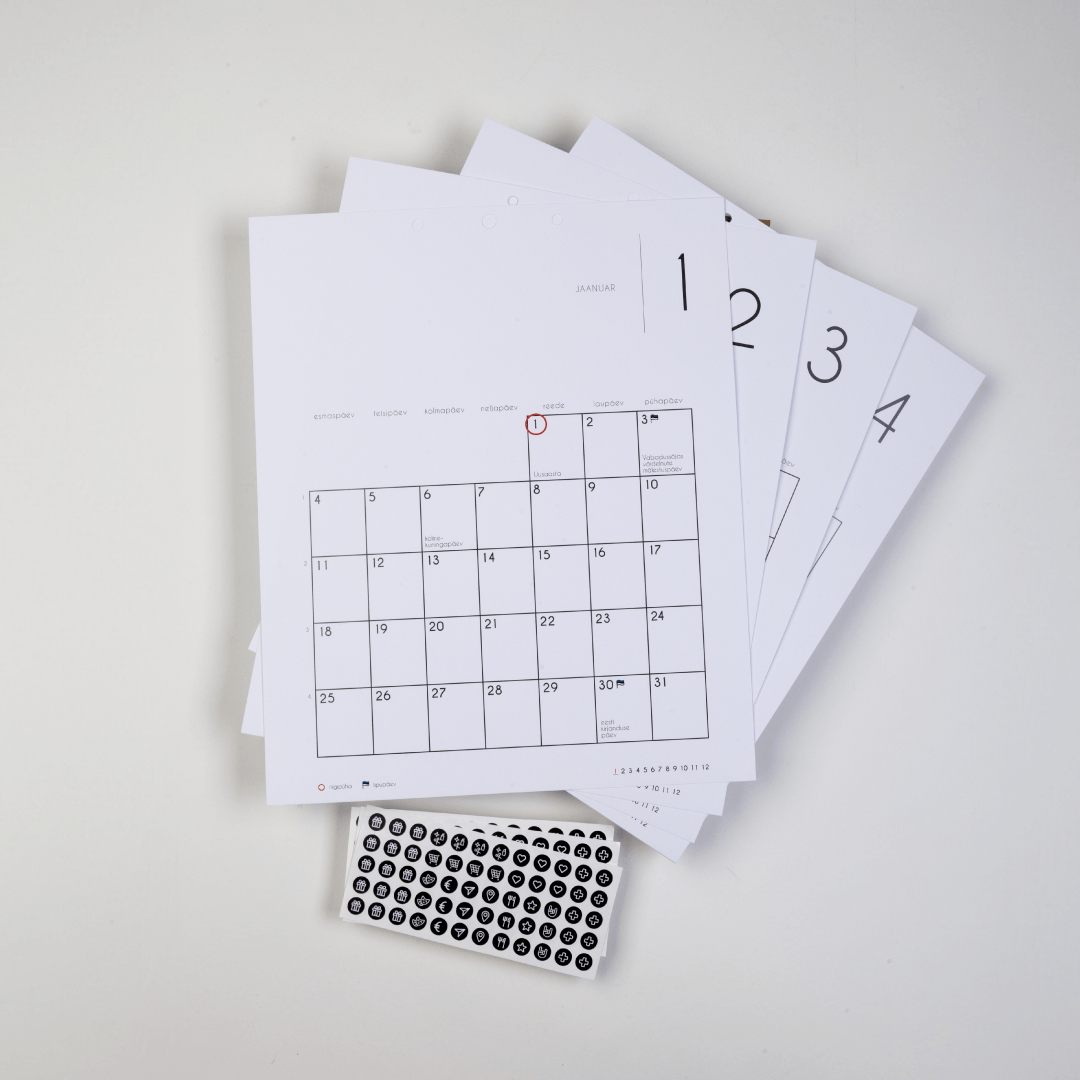 Kalender „Märgi ära“ 2027 sisulehed - Image 3